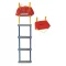 Scară de refugiați pentru balustradă 4 grade 114 cm EVA