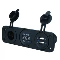 Încărcător USB cu brichetă, tensiometru DAW