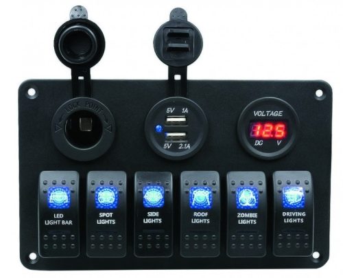 Switchboard 6 unități USB brichetă DAW