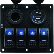 Switchboard 4 unități USB brichetă. DAW