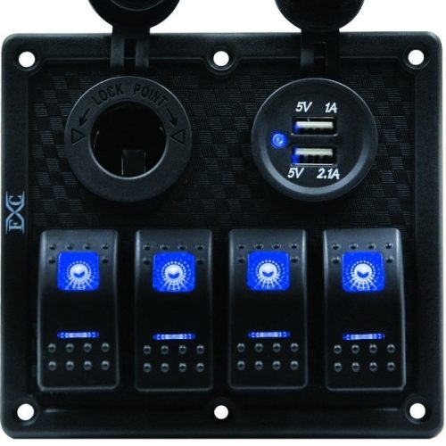 Switchboard 4 unități USB brichetă. DAW
