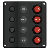 Tablou de distribuție 4 Wave LED unic cu EVA