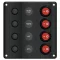 Tablou de distribuție 4 Wave LED unic cu EVA