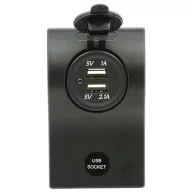 Încărcător USB dublu încorporabil