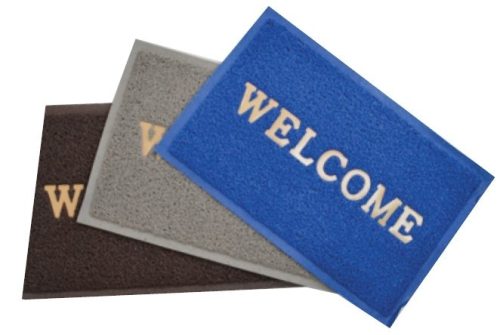Doormat Welcome maro 380 x 580 mm EVA
