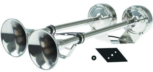 Corn electric inox dublu cu două corzi drept DAW