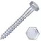 Șurub 4 hexagonal jumătate filet inox 8 x 50 mm bl. EVA