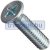 Șurub 10 buc cap stelat inox 5 x 60 mm blisterpa
