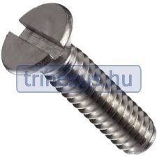 Șurub 20 buc cap plat inox 4 x 40 mm blister EVA