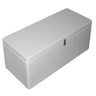   Scaun raft din cauciuc cu depozitare alb 102x38,5x35,5 cm EVA