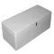 Scaun raft din cauciuc cu depozitare alb 102x38,5x35,5 cm EVA