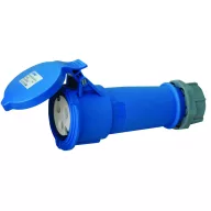 Conector electric cu capac cu piuliță 220V/32A EVA