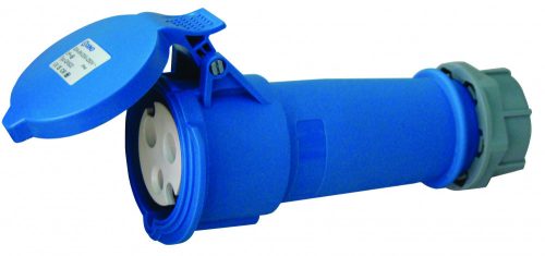 Conector electric cu capac cu piuliță 220V/32A EVA