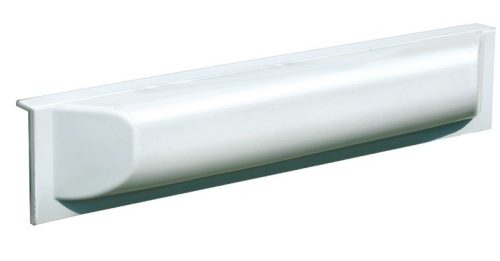 Apărătoare pentru docuri cu flanșă 50x9,6 cm alb GFN