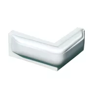 Apărătoare pentru docuri cu colțuri 25x25x10 cm alb GFN