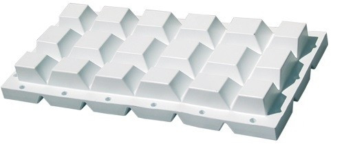 Dockfender pvc gonflabil 60x30 cm alb GFN