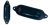 Fender 120x450 mm negru GFN