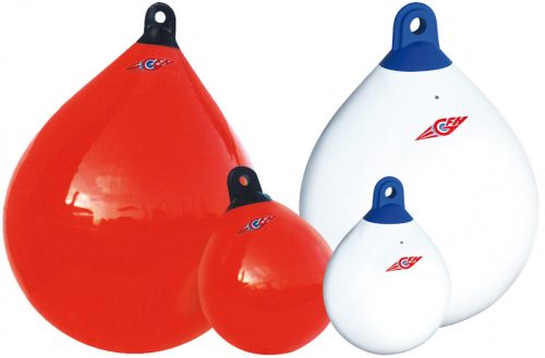 Geamandură A-6 fender sferă albă 85/105 cm GFN