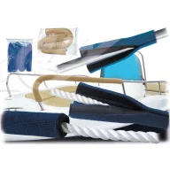 Protector de frânghie albastru închis 30 cm GFN
