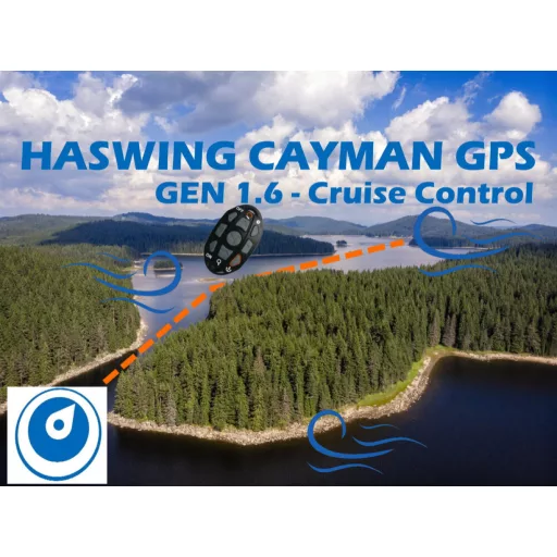 Haswing Cayman B55 Helmsman GPS 12V Gen. 1.6 negru 137 cm 