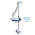 Haswing Cayman B 55 GPS 12V Heavy Duty, 60", negru 152 cm