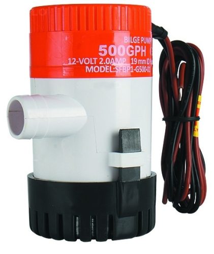 Pompă de apă de santină 1100 GPH 12/24V DAW