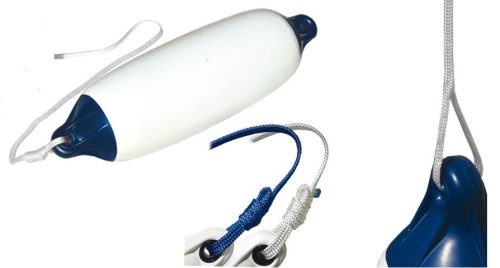 Frânghie de protecție 10 mm 2x2,5 m buclat alb GFN