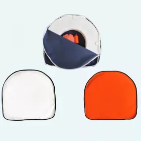 Suport potcoavă de salvare cu fermoar portocaliu EVA