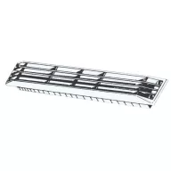 Placă de ventilație albă 435 x 64mm