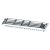 Placă de ventilație albă 435 x 64mm