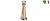 Turn de iluminat alamă 150 mm GFN