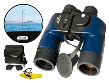 Binoclu pentru bărci Coco cu busolă 7x50 GFN