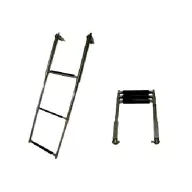 Scară de păr din metal inoxidabil 2 grade extensibil EVA