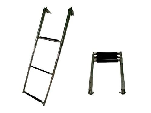 Scară de păr din metal inoxidabil 3 grade extensibil EVA