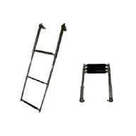 Scară de păr din metal inoxidabil 4 grade extensibil EVA