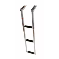   Scară de păr din metal inoxidabil 3 grade extensibil larg EVA