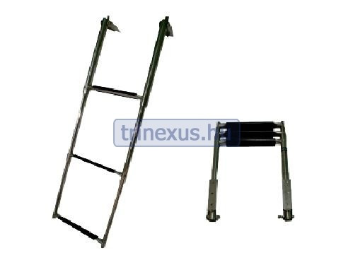 Scară de păr din metal inoxidabil 3 grade extensibil larg EVA