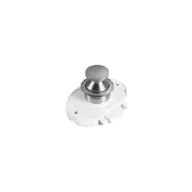 Încuietoare cu buton cromat oval GMR
