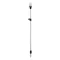 Lumină rotundă alb telescopic 65-105 cm detașabil ATW