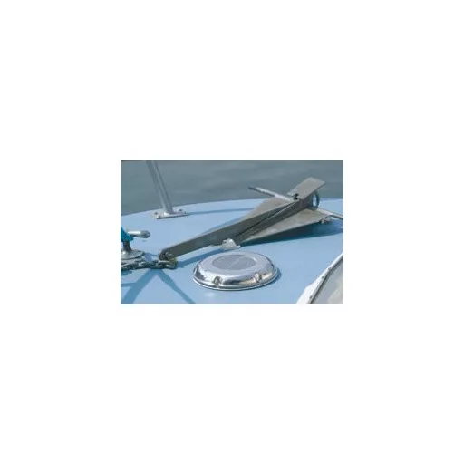 Ventilator cu baterie solară, inox 215 mm ALL