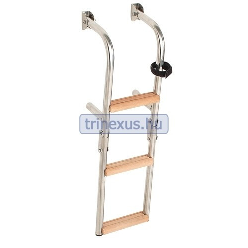 Scară de păr 4 grade metal teak 86x19cm EVA