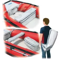 Gibsy scaun căptușit cu depozitare 75 cm GFN