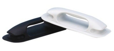 Lingură de cauciuc mâner plat pvc negru 237x105mm GFN