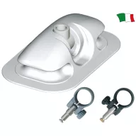   Furcă pivotantă din PVC pentru găleată din cauciuc culoare neagră GFN