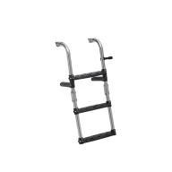 Scară de păr 3 grade inox-placă 64x30 cm EVA