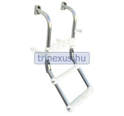 Scară de păr 3 grade inox-placă 64x30 cm EVA