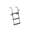 Scară de păr 4 grade inox-placă 86x30 cm EVA