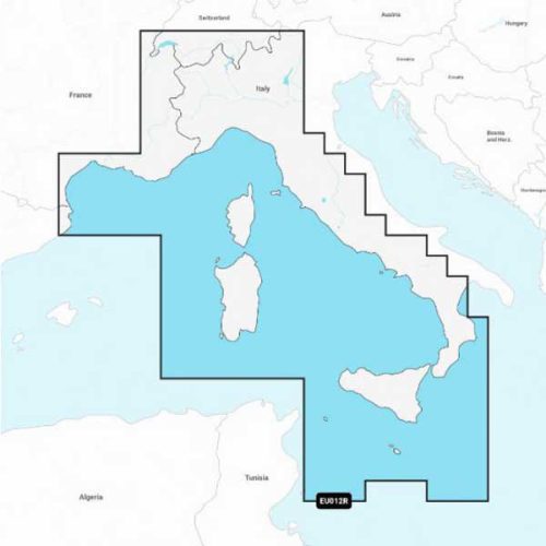 Navionics Platinum+ Marea Mediterană, Europa Centrală și de Vest (EU012R)