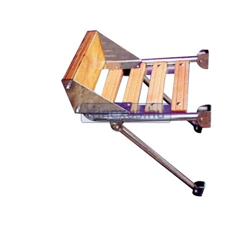 Platformă cu suport pentru motor inox-teak EVA
