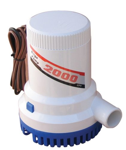 Fenékvíz szivattyú Gibsy 2000 GPH 12V GFN